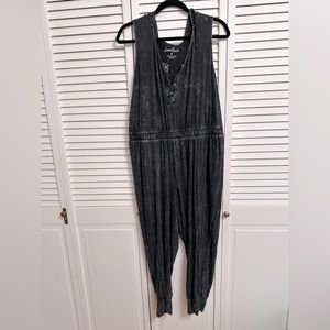 Lovesick Acid Wash Romper